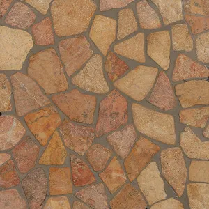 Piedra Red-Brown Marble Natural Product Matt Mosaic (Pkt4) by Beaumont Tiles, a Mosaic Tiles for sale on Style Sourcebook