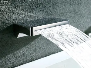 Forche Bath Outlet Waterfall 140 Chrome by null, a Bathroom Taps & Mixers for sale on Style Sourcebook