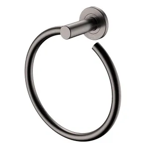 Kaya Towel Ring Gun Metal by Fienza, a Towel Rails for sale on Style Sourcebook