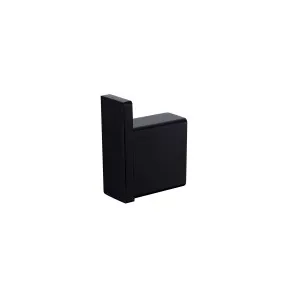 Athens Robe Hook Matte Black by Oliveri, a Shelves & Hooks for sale on Style Sourcebook