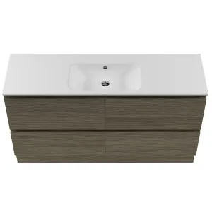 Nevada Plus Vanity 1500 Floor Standing Drawers Only Centre Bowl Haven Dolomite Top by Beaumont Tiles, a Vanities for sale on Style Sourcebook