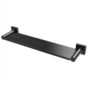 Radii Square Shower Shelf 424 Matte Black by PHOENIX, a Shelves & Soap Baskets for sale on Style Sourcebook