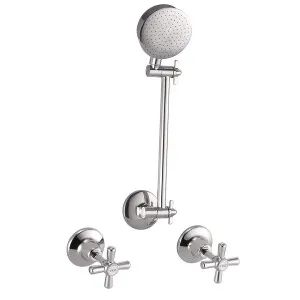 Goulburn 3 Piece Shower Sets Chrome by ACL, a Laundry Taps for sale on Style Sourcebook