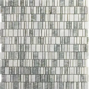 Mayan Orient Green Marble Natural Product Tumbled Mosaic by Beaumont Tiles, a Mosaic Tiles for sale on Style Sourcebook