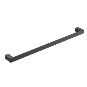 Platz Single Towel Rail 600 Matt Black by Haus25, a Towel Rails for sale on Style Sourcebook