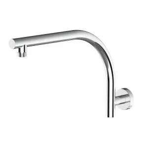 Lina Curved Shower Arm 412 Chrome by Haus25, a Laundry Taps for sale on Style Sourcebook