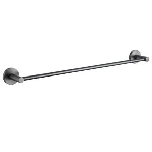 Misha Single Towel Rail 600 Gun Metal by Haus25, a Towel Rails for sale on Style Sourcebook