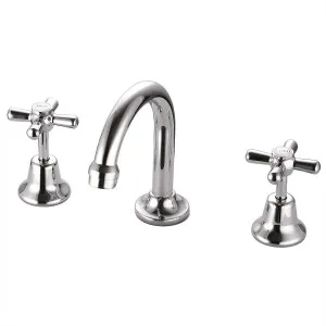 Goulburn 3 Piece Basin Set Chrome by null, a Bathroom Taps & Mixers for sale on Style Sourcebook