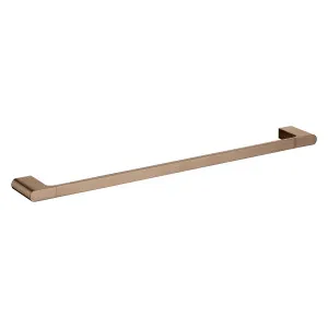 Lina Single Towel Rail 800  Brushed Copper by Haus25, a Towel Rails for sale on Style Sourcebook