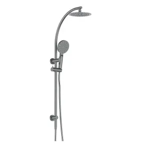 Misha Twin Shower Gun Metal by Haus25, a Laundry Taps for sale on Style Sourcebook