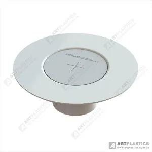 Art Puddle Flange PVC 200 for 80-50mm White by Art, a Shower Grates & Drains for sale on Style Sourcebook