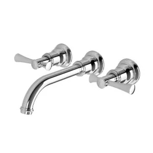 Cromford Wall Basin/Bath Tap Set Chrome by PHOENIX, a Bathroom Taps & Mixers for sale on Style Sourcebook