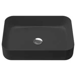 Enchant Vessel Basin 500x366 Black Matt by Timberline, a Basins for sale on Style Sourcebook