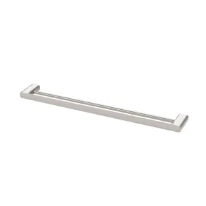 Nuage Double Towel Rail 800 Brushed Nickel by PHOENIX, a Towel Rails for sale on Style Sourcebook