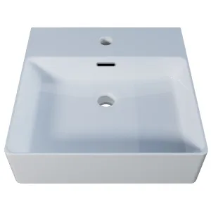 Iconic Vessel Basin 420x420 Gloss White by null, a Basins for sale on Style Sourcebook