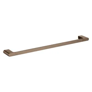 Lina Single Towel Rail 600 Brushed Copper by Haus25, a Towel Rails for sale on Style Sourcebook