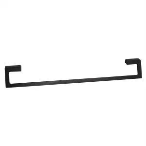 Time Square Towel Rail Single 600 Matte Black by Jamie J, a Towel Rails for sale on Style Sourcebook