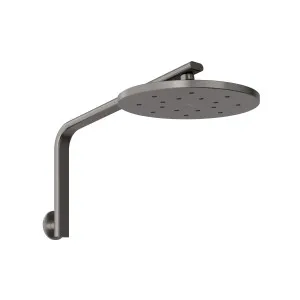 Oxley High-Rise Shower Arm & Rose Brushed Carbon by PHOENIX, a Laundry Taps for sale on Style Sourcebook