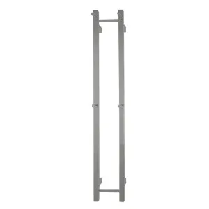 Vertical Towel Rail Heated 200X1400 Brushed Nickel by Hotwire, a Towel Rails for sale on Style Sourcebook