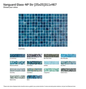 Vanguard Glass Natural Product Structured Mosaic (Colour?????)(Finish????) by Beaumont Tiles, a Mosaic Tiles for sale on Style Sourcebook