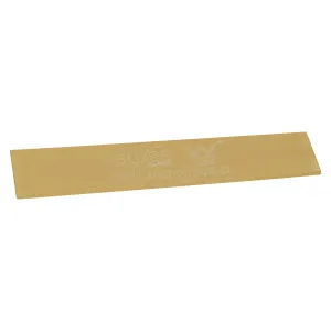 Lauxes Standard Tile Insert Floor Grate Straight Joiner 180 degree 21mm High (Pack of 2) - Matt Yellow Gold by Beaumont Tiles, a Shower Grates & Drains for sale on Style Sourcebook