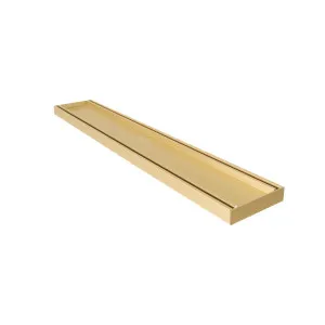 Lauxes Standard Tile Insert Floor Grate 2000mm Length x 100x21mm - Matt Yellow Gold by Beaumont Tiles, a Shower Grates & Drains for sale on Style Sourcebook