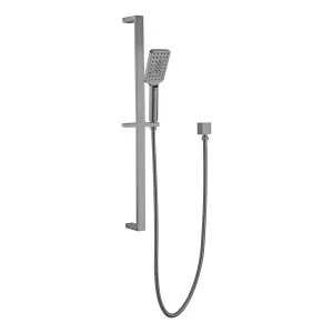 Platz Rail Shower Brushed Nickel by Haus25, a Laundry Taps for sale on Style Sourcebook