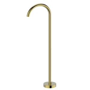 Misha Floor Mounted Bath Outlet Brushed Gold by null, a Bathroom Taps & Mixers for sale on Style Sourcebook