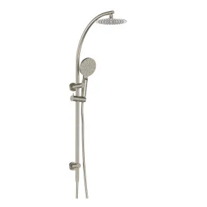 Misha Twin Shower Brushed Nickel by Haus25, a Bathroom Taps & Mixers for sale on Style Sourcebook