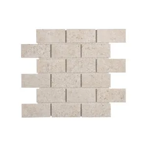 Fiorenza Light Grey Brickbond Matt Mosaic Tile by Beaumont Tiles, a Mosaic Tiles for sale on Style Sourcebook