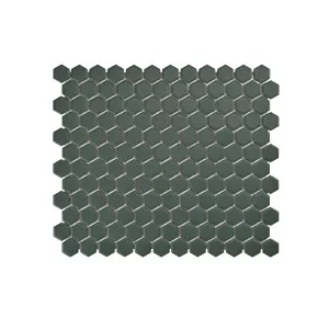 Regency Green Hexagon Textured Mosaic Tile by Beaumont Tiles, a Outdoor Tiles & Pavers for sale on Style Sourcebook