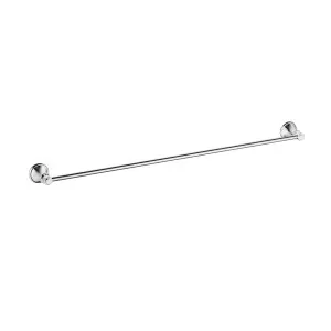 Clasico Single Towel Rail 800 Chrome by Ikon, a Towel Rails for sale on Style Sourcebook