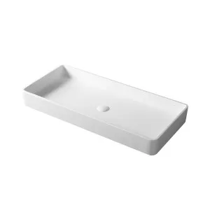 Devon Vessel Basin Stone 900 Matte White by Kaskade Stone, a Basins for sale on Style Sourcebook