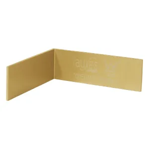 Lauxes Standard Tile Insert Floor Grate Corner Joiners 90 degree 21mm High (Pack of 2) - Matt Yellow Gold by Beaumont Tiles, a Shower Grates & Drains for sale on Style Sourcebook