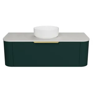 Santos Vanity Wall Hung 1200 Centre WG Basin SilkSurface AC Top by Timberline, a Vanities for sale on Style Sourcebook