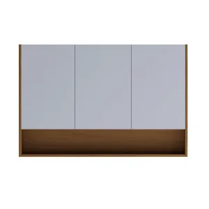 Hart Shaving Cabinet 1200 Three Door Timber Veneer Frame & Shelf by Rifco, a Shaving Cabinets for sale on Style Sourcebook