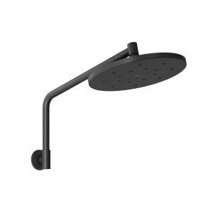 Ormond High-Rise Shower Arm & Rose Matte Black by PHOENIX, a Shower Heads & Mixers for sale on Style Sourcebook