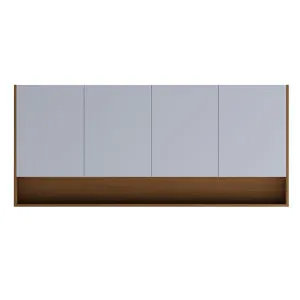 Hart Shaving Cabinet 1800 Four Door Timber Veneer Frame & Shelf by Rifco, a Shaving Cabinets for sale on Style Sourcebook