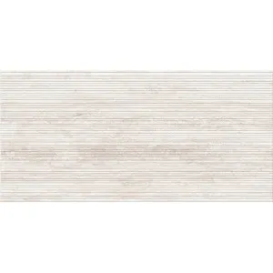 Palazzo Travertine Lineal Bone Embossed Matt Tile by Beaumont Tiles, a Porcelain Tiles for sale on Style Sourcebook