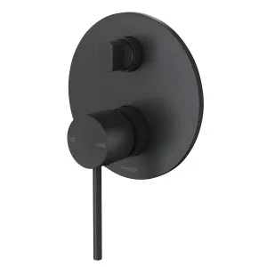 Vivid Slimline SwitchMix Shower/Bath Diverter Mixer Trim Kit Matte Black by PHOENIX, a Bathroom Taps & Mixers for sale on Style Sourcebook