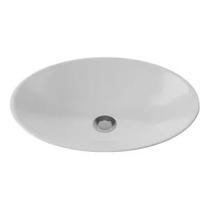 Feather Vessel Basin 510x355 Gloss White by null, a Basins for sale on Style Sourcebook