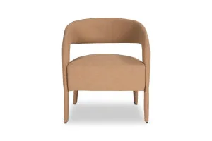 Helena Accent Chair, Tan, by Lounge Lovers by Lounge Lovers, a Chairs for sale on Style Sourcebook