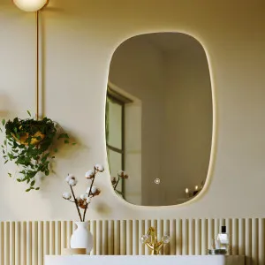 Bel Bagno Q-Line Frameless Led Mirror 580X900mm by Bel Bagno, a Illuminated Mirrors for sale on Style Sourcebook