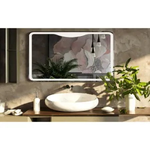 Bel Bagno Frameless Led Mirror 1200X700mm by Bel Bagno, a Illuminated Mirrors for sale on Style Sourcebook