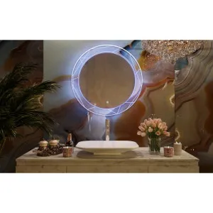 Bel Bagno Soho Frameless Led Mirror 800mm by Bel Bagno, a Illuminated Mirrors for sale on Style Sourcebook