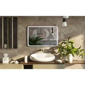 Bel Bagno Frameless Led Mirror 900X600mm by Bel Bagno, a Illuminated Mirrors for sale on Style Sourcebook