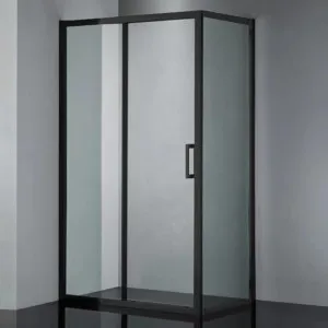 Covey Semi-Frameless Sliding Door Matte Black by Covey, a Shower Screens & Enclosures for sale on Style Sourcebook