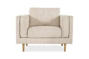 Lisa Armchair, Como Natural, by Lounge Lovers by Lounge Lovers, a Chairs for sale on Style Sourcebook