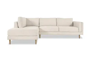 Lisa Left Chaise Sofa, Havana Natural, by Lounge Lovers by Lounge Lovers, a Sofas for sale on Style Sourcebook