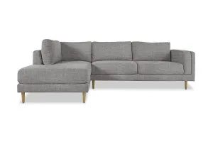 Lisa Left Chaise Sofa, Dark Grey, by Lounge Lovers by Lounge Lovers, a Sofas for sale on Style Sourcebook